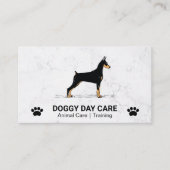Carte De Visite Chien Sitter | Services animaux | K9 (Devant)
