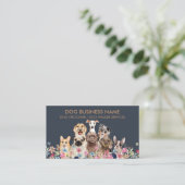 Carte De Visite Chien toiletter boutique animal de compagnie chiot (Debout devant)