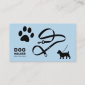 Carte De Visite Chien Walker (Devant)