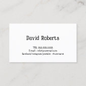 Carte De Visite Chien Walker Animal de compagnie assis Happy Chien (Dos)