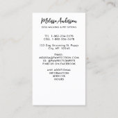 Carte De Visite Chien Walker Soins pour animaux de compagnie Chien (Dos)