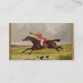 Carte De Visite Chiens encourageants, 1839 (huile sur le panneau) (Dos)