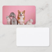Carte De Visite Chiens et chats (Devant / Derrière)