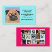 Carte De Visite chiens par le ginsburg d'Éric (Devant / Derrière)