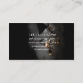 Carte De Visite Chiffres d'échecs classiques propres entraîneur (Dos)