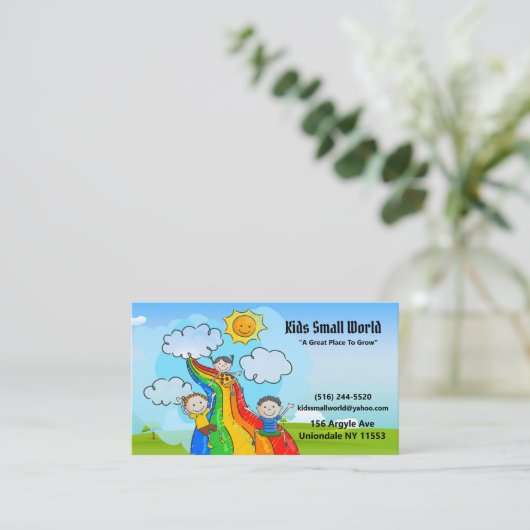 CARTE DE VISITE CHILDCARE (Debout devant)