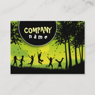 Carte De Visite Childcare/carte de visite de garde d'enfants