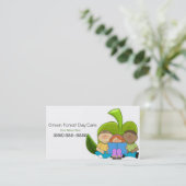 Carte De Visite Childcare/carte de visite de soin de jour (Debout devant)