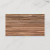 Carte De Visite Childcare Daycare Babysitter Nanny Service (Dos)