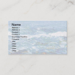 Carte De Visite Childe Hassam - Duck Island De Appledore