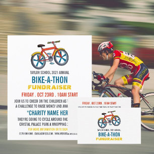 Carte De Visite Child's Bike, Children's Charity Bike-a-Thon Event