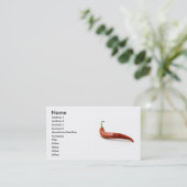 Carte de visite Chili Pepper (Debout devant)