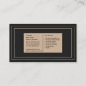 Carte De Visite Chimney (Dos)