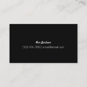 Carte De Visite Chimney & Fireplace (Dos)