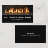 Carte De Visite Chimney & Fireplace (Devant / Derrière)