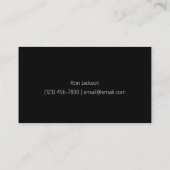 Carte De Visite Chimney & Fireplace Services Repairs Business Card (Dos)