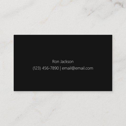 Carte De Visite Chimney & Fireplace Services Repairs Business Card (Dos)