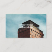 Carte De Visite Chimney Sweep and Repair  (Dos)