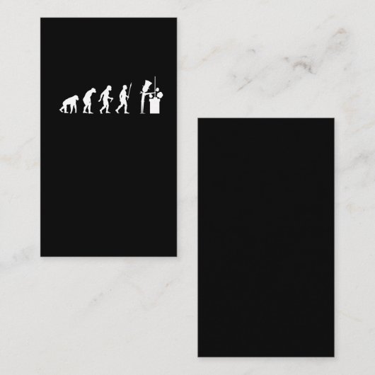 Carte De Visite Chimney sweep Evolution (Devant / Derrière)