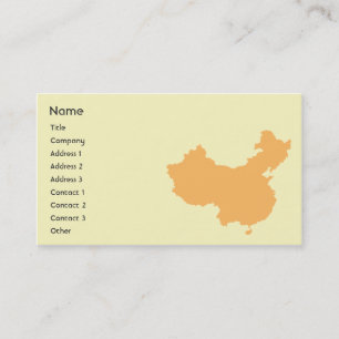 Carte De Visite Chine - Entreprises