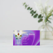 CARTE DE VISITE CHINOIS CINQ ÉLÉMENTS FENG SHUI ÉNERGIE SPIRITUELL (Debout devant)