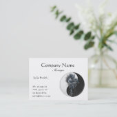 Carte de visite chinois de dragon de Yin Yang (Debout devant)