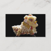 Carte de visite chinois du dragon (Dos)