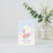 Carte De Visite Chinois traditionnel minimaliste (Debout devant)