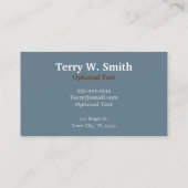 Carte De Visite Chiot (Dos)