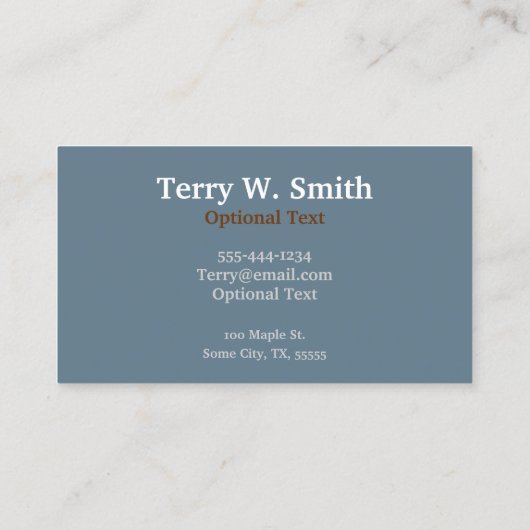 Carte De Visite Chiot (Dos)