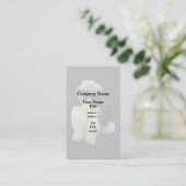 Carte De Visite Chiot Shih Tzu Adorable (Debout devant)