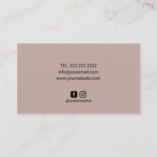 Carte De Visite Chiropracteur Chiropractor (Dos)