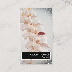Carte De Visite Chiropracteur moderne Spine gros