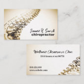 Carte De Visite Chiropractor  (Devant / Derrière)