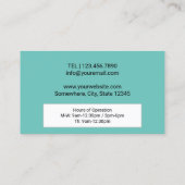 Carte De Visite Chiropractor Chiropractor Logo santé de la colonne (Dos)