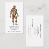 Carte de visite chiropraticien (Devant / Derrière)