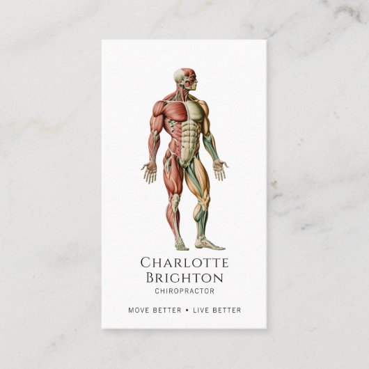 Carte de visite chiropraticien (Devant)