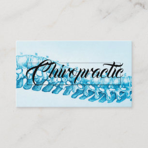 Carte De Visite Chiropraticien Chiropractique Moderne