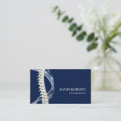 Carte De Visite Chiropraticien Chiropratique Spine Therapist Marin (Debout devant)