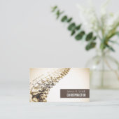 Carte De Visite Chiropraticien Professionnel & Santé (Debout devant)