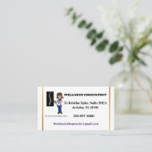 Carte de visite chiropraticien - sur mesure (Debout devant)