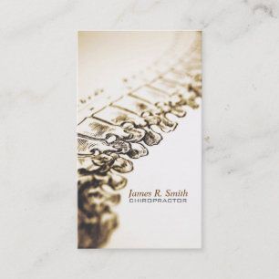 Carte De Visite Chiropratique, Chiropraticien, Clinique de santé