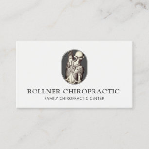Carte De Visite Chiropratique Chiropraticien physiothérapeute