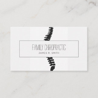 Carte De Visite Chiropratique de la famille