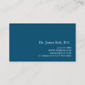 Carte De Visite Chiropratique moderne (Dos)