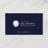 Carte De Visite Chirurgie buccale, Centre d'implants, Crâne maxill (Devant)