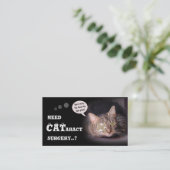 Carte De Visite Chirurgie de cataracte (Debout devant)