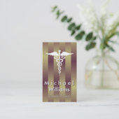 CARTE DE VISITE CHIRURGIE ESTHÉTIQUE PROFESSIONNELLE ÉLÉGANTE (Debout devant)