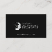 Carte De Visite Chirurgie orale, Centre d'implants, Maxillofacial (Devant)