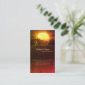 Carte De Visite Chirurgien cérébral / Psychologue Clinique privée (Debout devant)